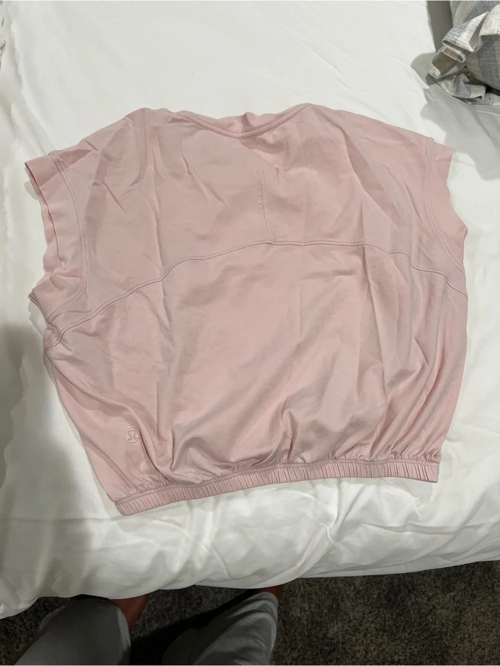 lululemon athletica Light Pink Sleeveless Relaxed Tank